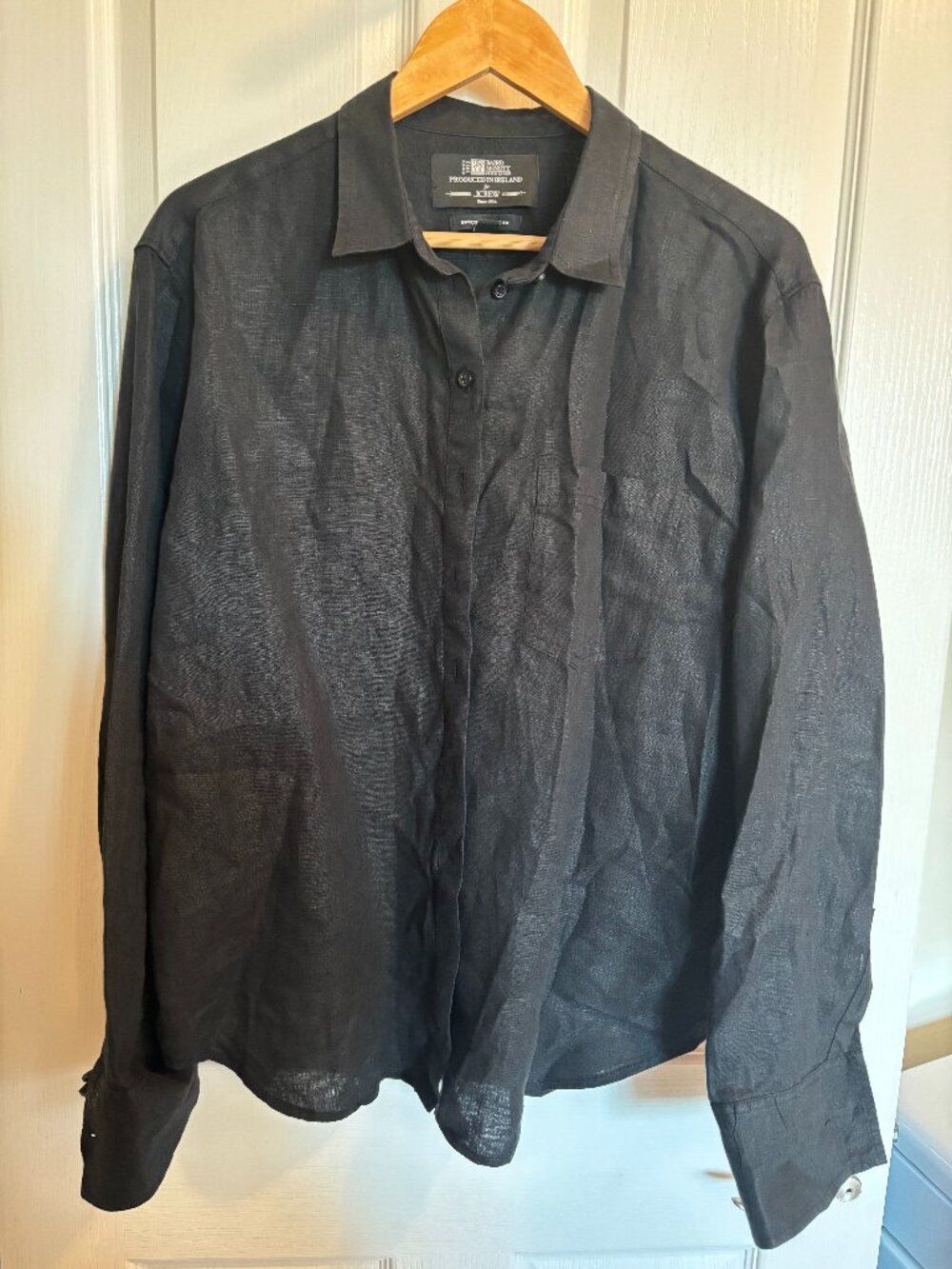 J Crew - Irish Linen Button Up Shirt - Size 14